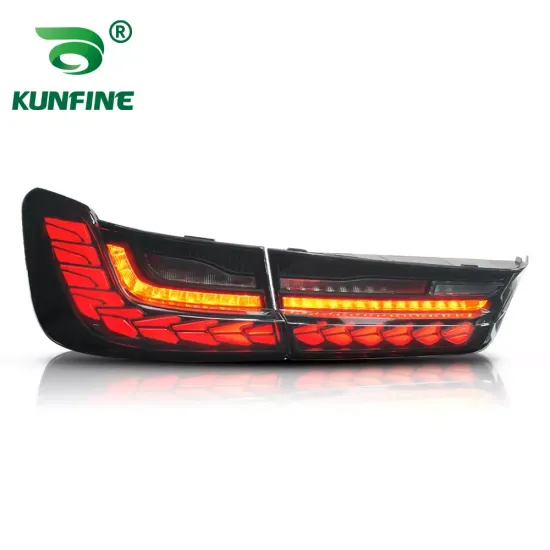 Задние фонари БМВ 3 серии G20 2020-2022 V10 type ДЫМЧАТЫЕ