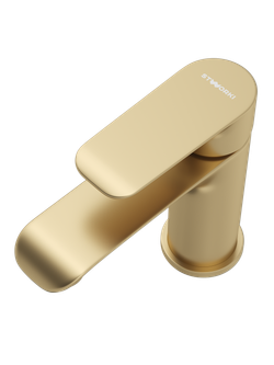 Смеситель для раковины STWORKI Копенгаген S42010GM матовое золото