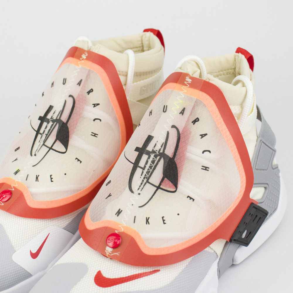 кроссовки Nike Air Huarache Gripp Grey / Orange Wmns