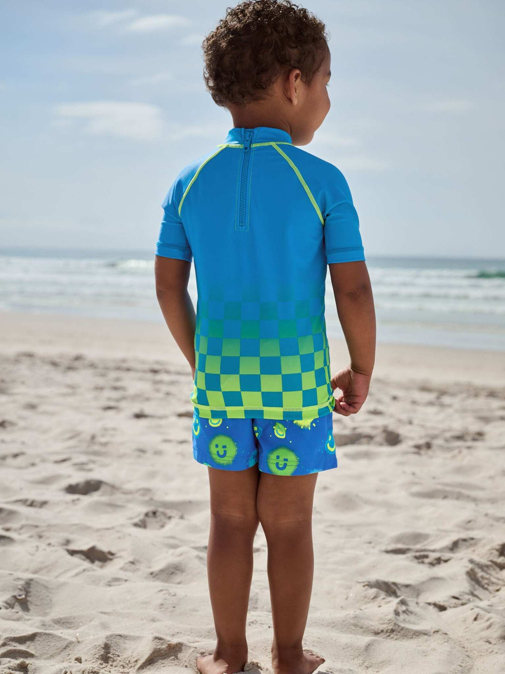 Костюм плавательный раздельный для мальчика Next E91-811, Синий