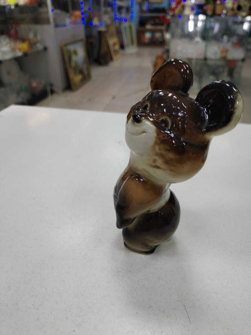 Статуэтка "Олимпийский мишка" малый. СССР,