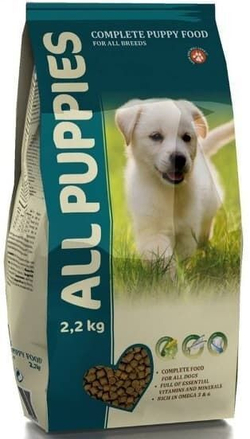 *All Puppies 2,2кг полнорационный корм для щенков