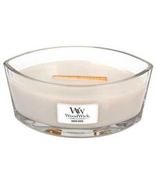 Теплая шерсть, ароматическая свеча эллипс, WoodWick