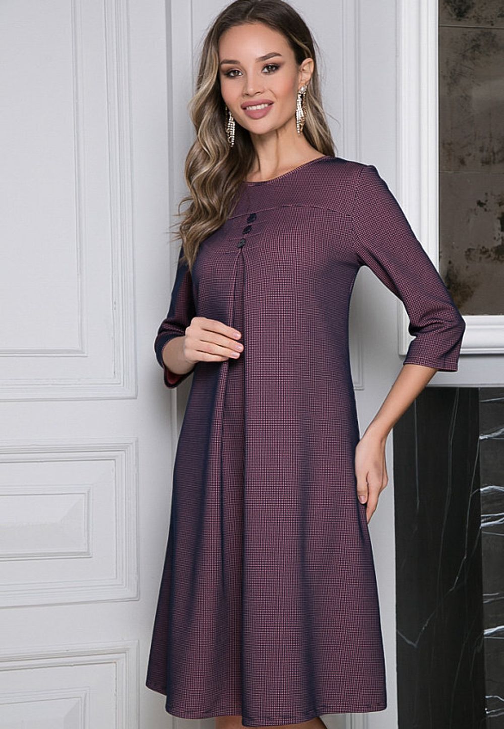 ПЛАТЬЕ ПАЛАУ (БЛУ ПИНК) Bellovera (Акция)