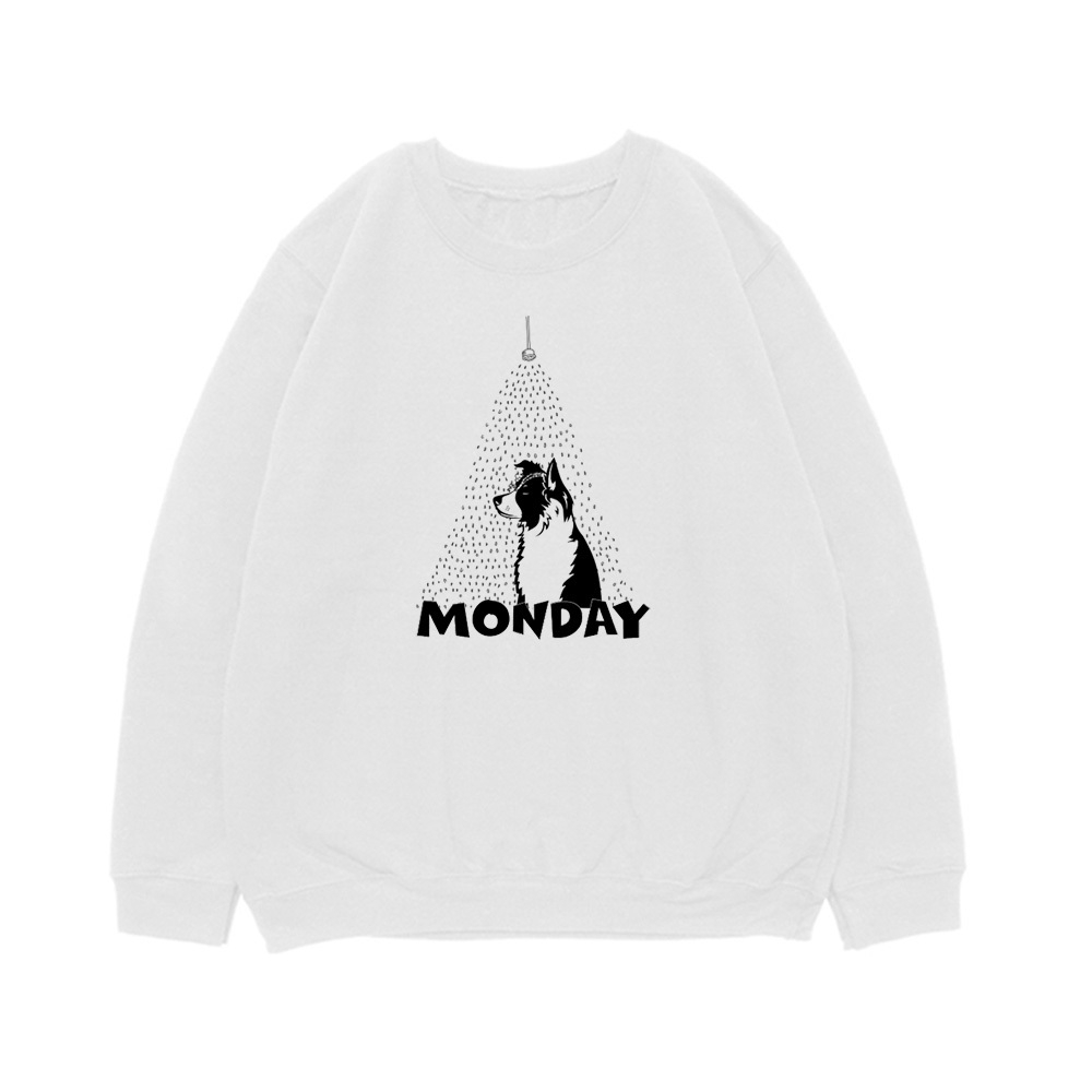 Свитшот "Бордер Колли в понедельник"