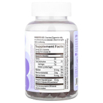 UpSpring, Milkflow® жевательные мармеладки с пажитником, настоящий виноград, 60 веганских жевательных мармеладок