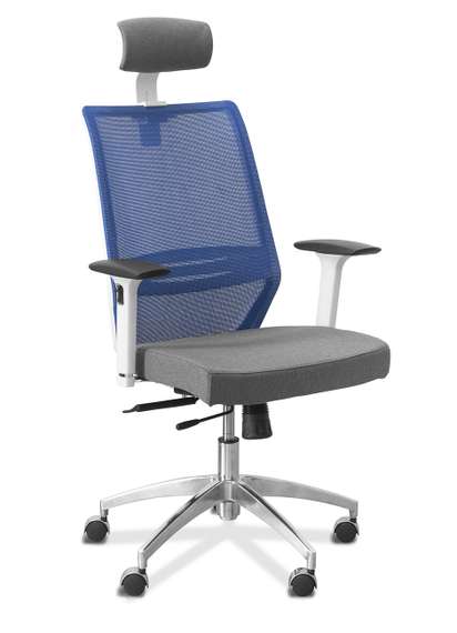 Кресло Aero 3D HW белый каркас