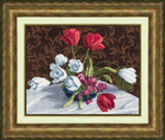 Полное описание¶Размер: 18,5×23 см;¶Канва: Аида белая 18;¶Вышивается крестом в 2 нити;¶Количество цв