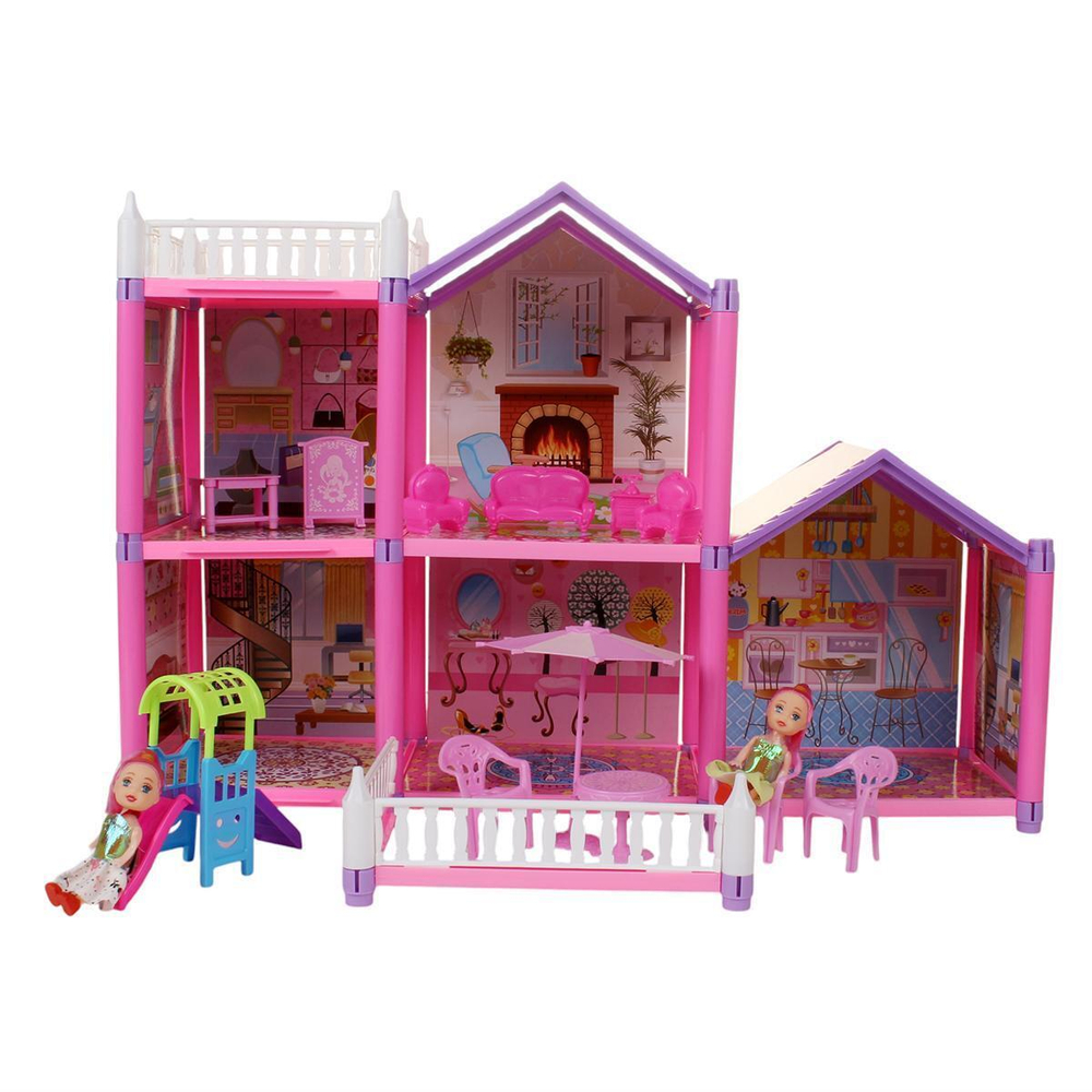 Дом для куклы с мебелью, коробка DSJ588
