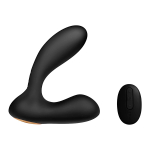 Чёрный вибростимулятор простаты с пультом ДУ Svakom Vick App-controlled Prostate and Perineum Massager SPM-03W-BLK