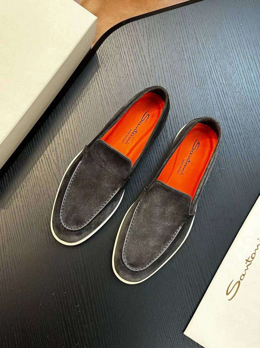 Лоферы Santoni