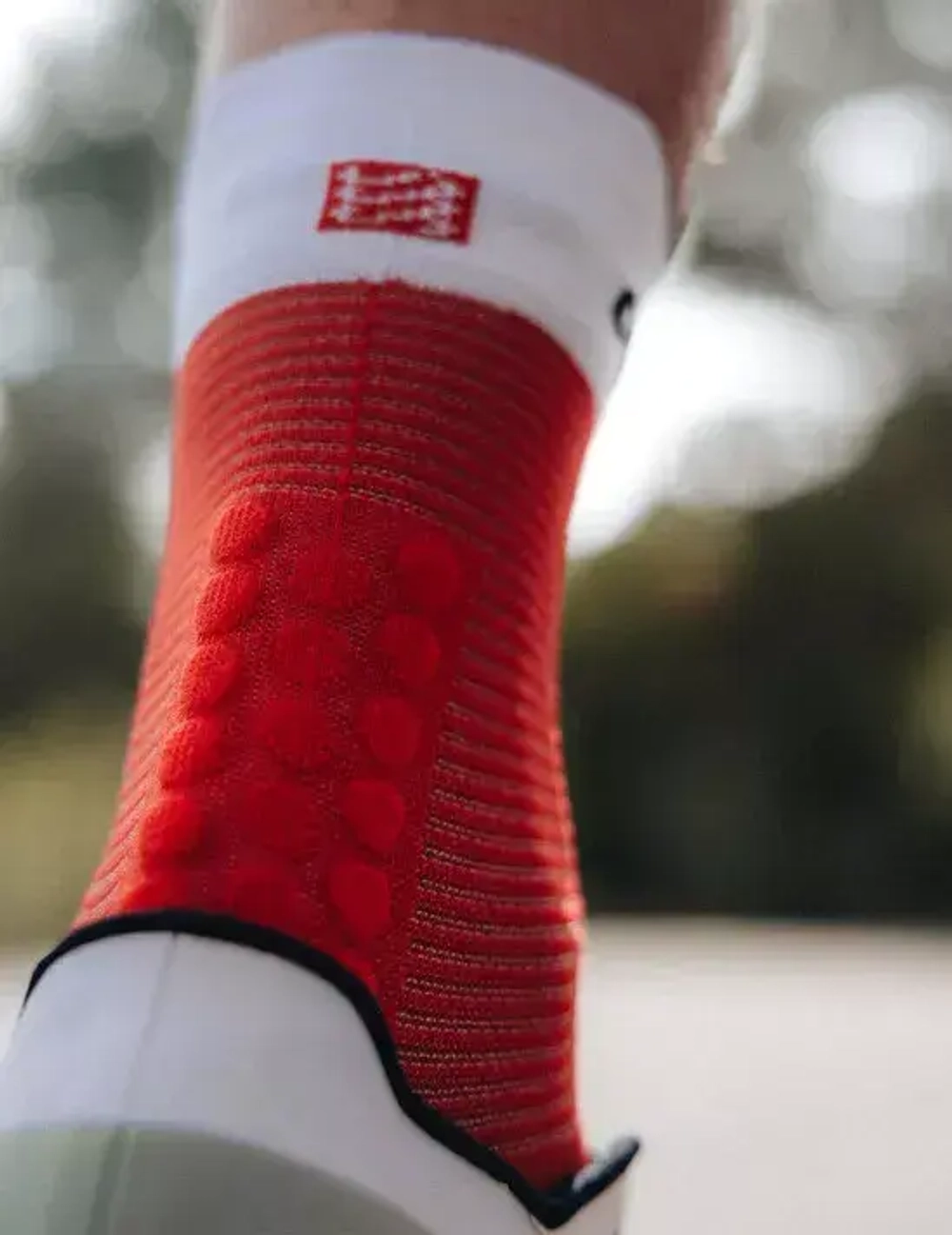 Носки V4 Run Hi Red White