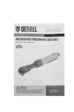 Усиленная пневмотрещотка RP100, 1/2", 160 об/мин, 100 Нм Denzel