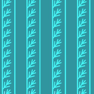 Голубые полоски с ветками