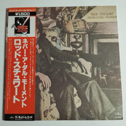 Винтажная виниловая пластинка LP Rod Stewart Never A Dull Moment (Japan 1978) (Obi) BT-5195