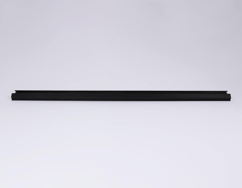 Корпус в натяжной потолок для накладного шинопровода Standard 220V GL7132 BK черный 3000*62*30 (2 заглушки в комплекте)