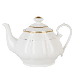 Чайный набор 15пр. "White chic" (6 персоны) v=190/280/435/1350мл (подарочная упаковка)