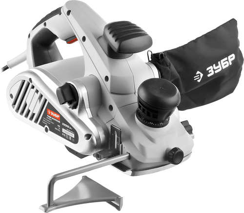 Рубанок электрический (электрорубанок), ЗУБР ЗР-1100-110, глубина 3.5 мм, 16000 об/мин, 110 мм, 1100 В