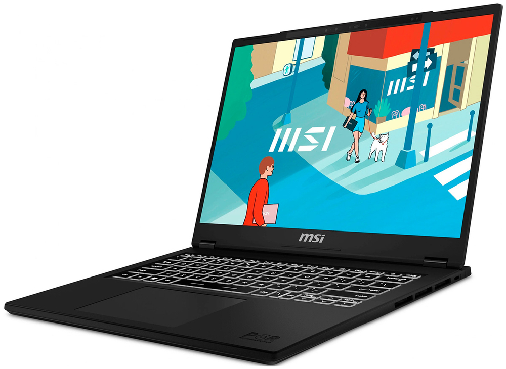 Ноутбук MSI 14 H D13MG-091RU (9S7-14L112-091) черный в регионах России