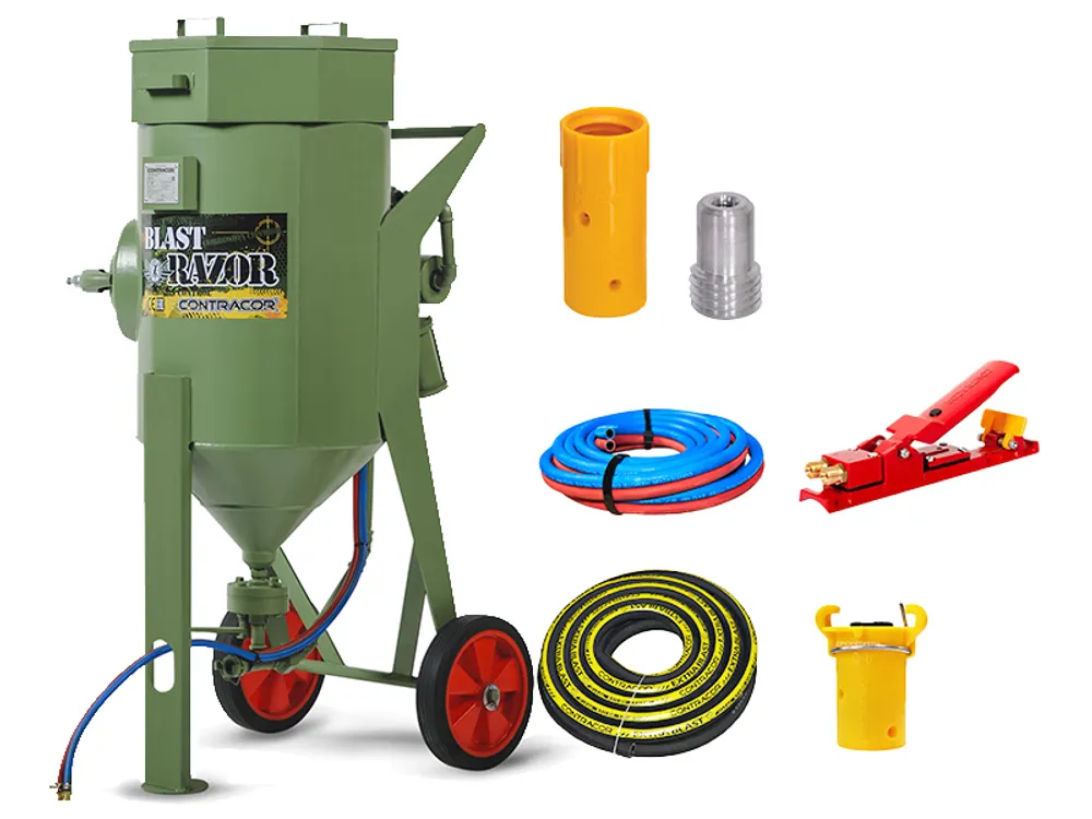 Комплект пескоструя на базе Contracor 50 литров