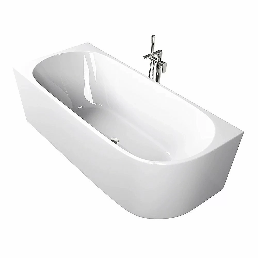 Ванна акриловая CeruttiSPA AMI CT10090 170х75 белая