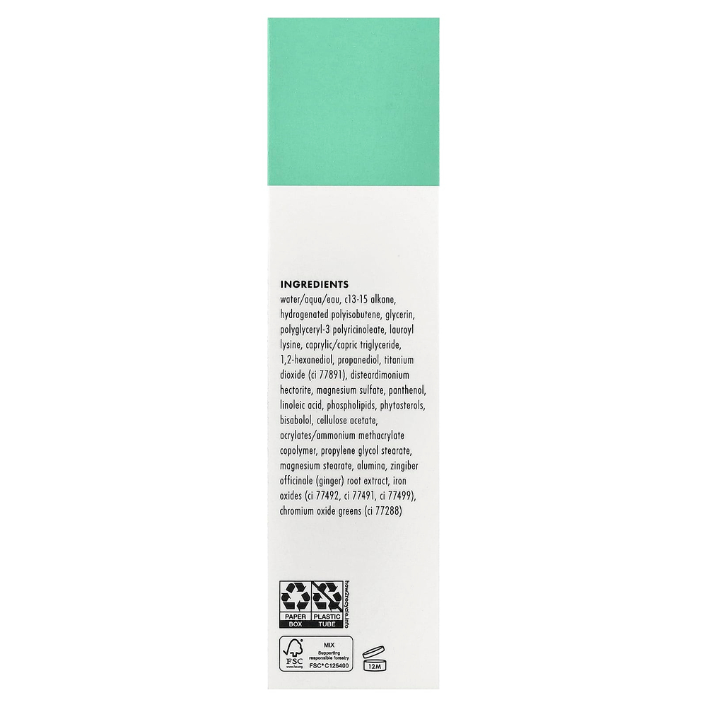Hero Cosmetics, Rescue Balm + Red Correct, зелёный крем для коррекции цвета, 15 мл
