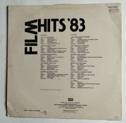 Винтажная виниловая пластинка LP Хиты Индийских Фильмов Film Hits 83 (Индия 1984)