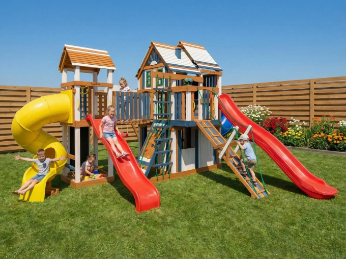 Детская площадка IgraGrad Великан 4 (Макси) мод.2