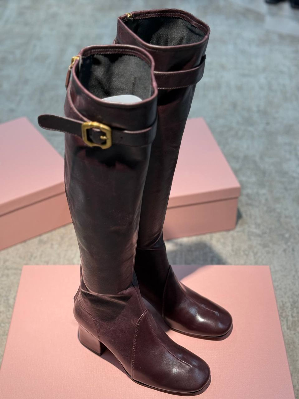 Сапоги MIU MIU