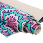 Коврик для йоги 6 мм 173х61 см «Свежесть ветра» PVC, микс принтов