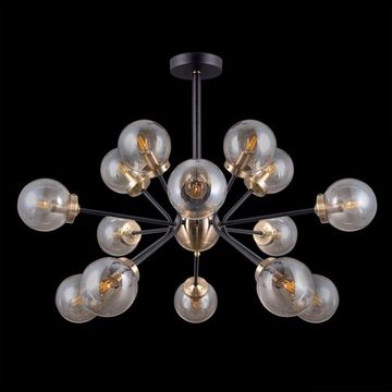 Люстра потолочная CL105355 венге/бронза Планета Citilux