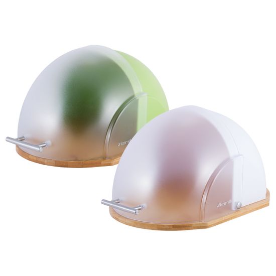 Хлебница Kamille KM-1100 бамбук, пластик 38х26,5х22 см.