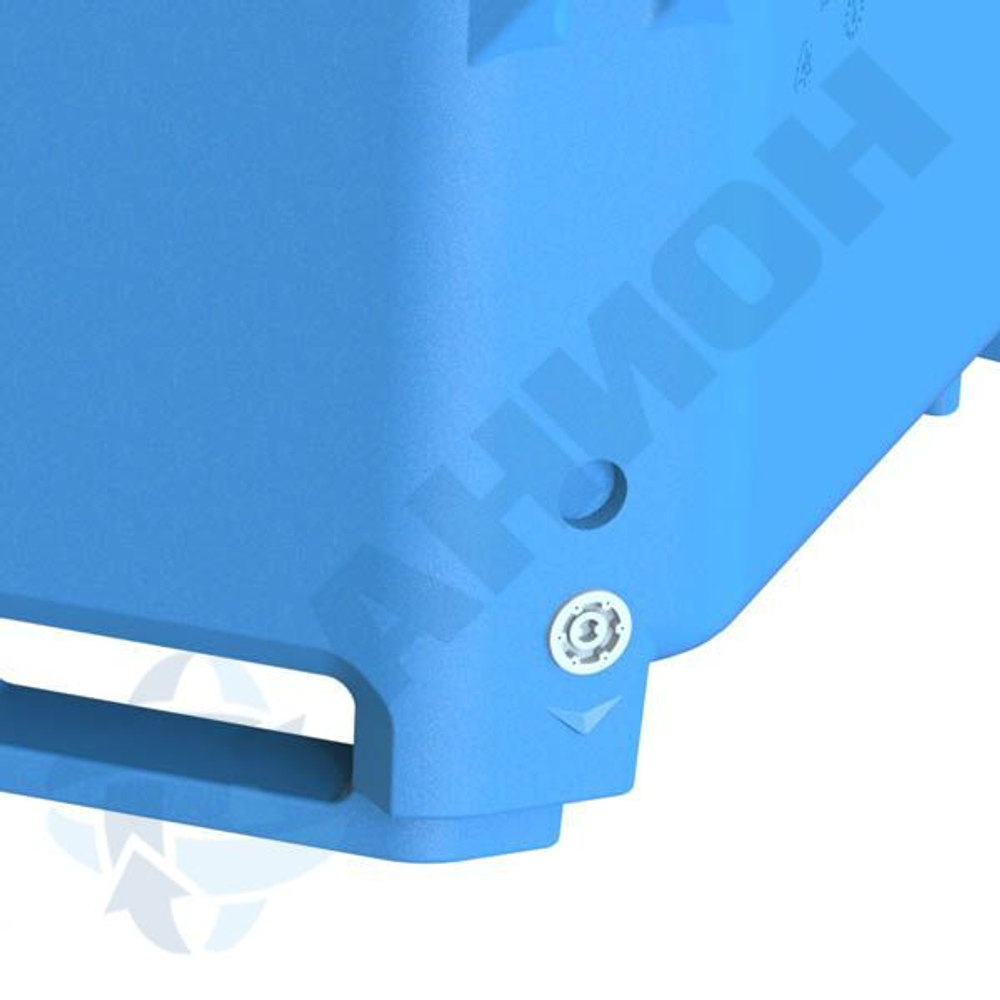 Изотермический контейнер 600 л Анион 600 л.(1240x1040x765см;синий) - арт.559526