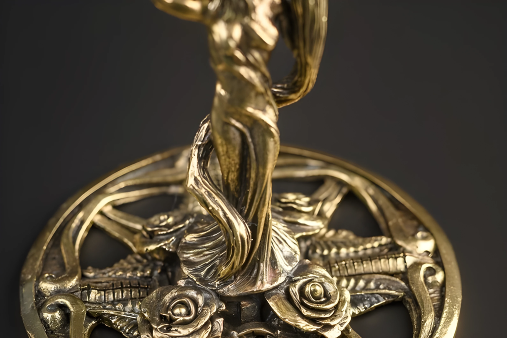 Бокал для вина "Флора" в подарочном футляре