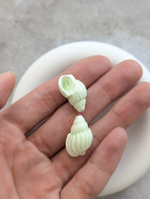 Ракушка керамика, мятный, 1шт