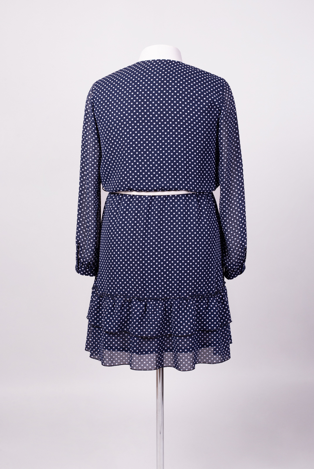 Платье женское 1454АПБ, горох #284Гп051454А