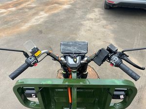 Грузовой электрический трицикл IKINGI CARGO MAX Q30 3000W (72V/45Ah) - Зелёный фото №9
