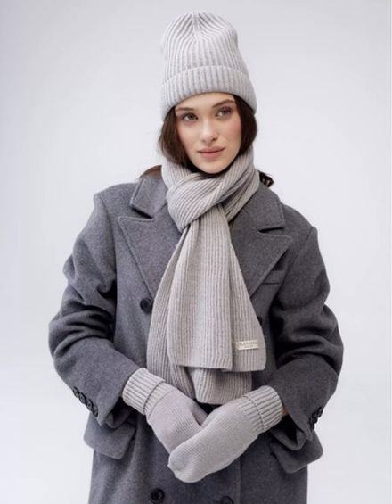 Шарф Ш541-33 св.серый