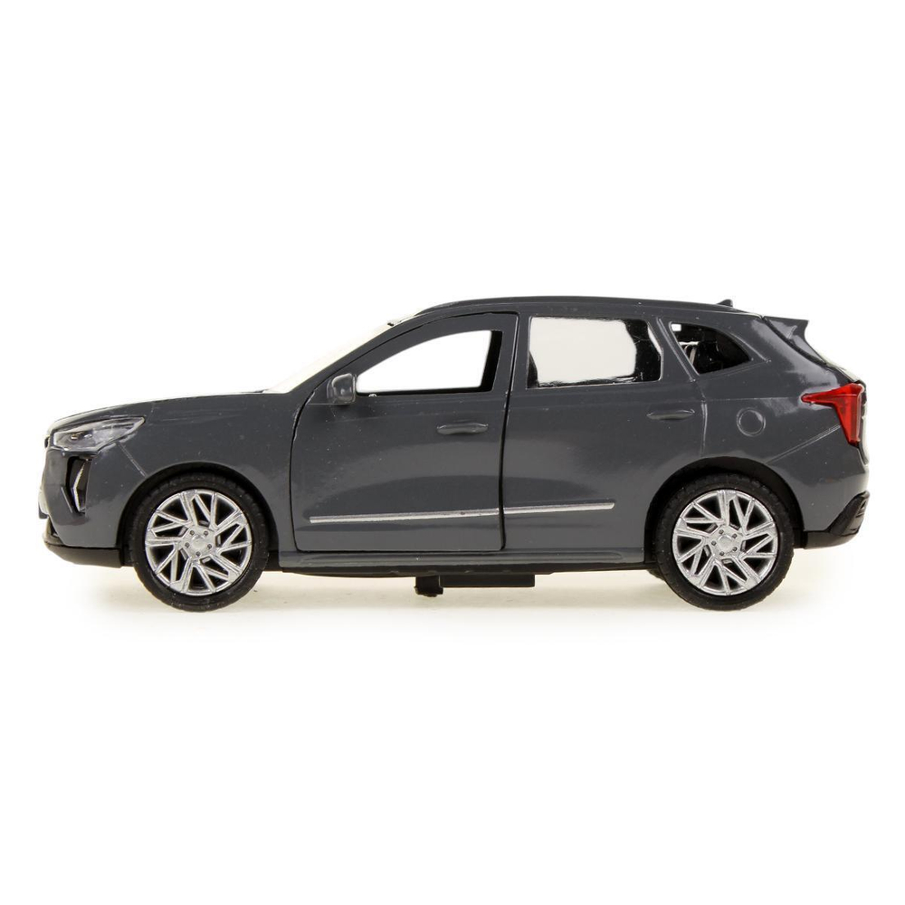 Модель ин. мет. "Haval Jolion" 12см, двери, багаж, темно-серый, коробка JOLION-12-GY (72) (Технопарк)