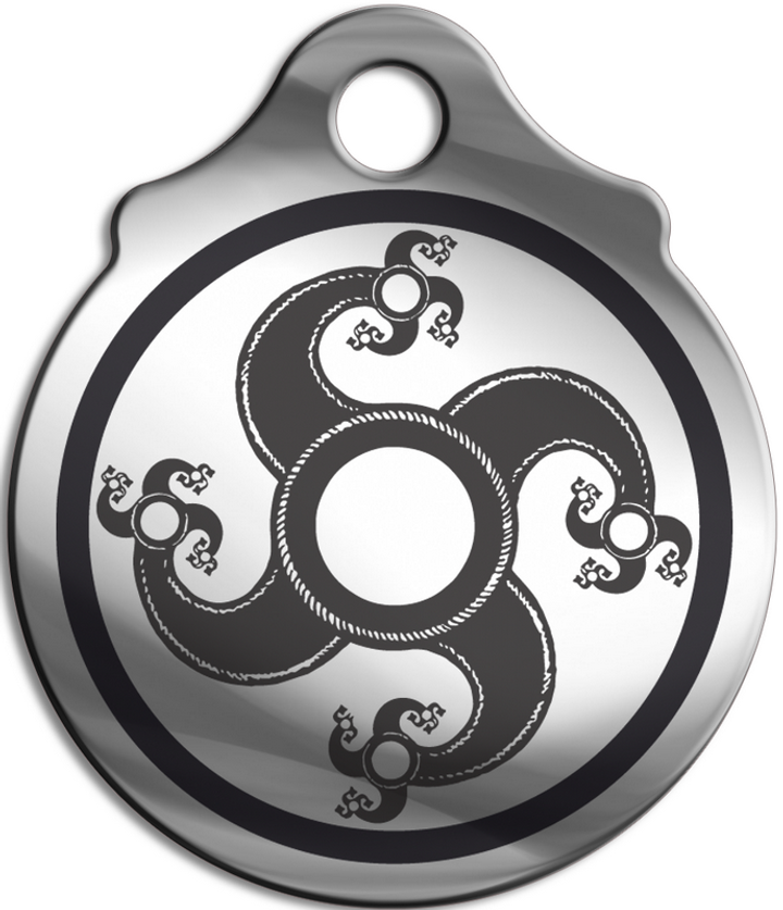 Амулет Мое Солнышко № 09 Коловрат, медицинская сталь