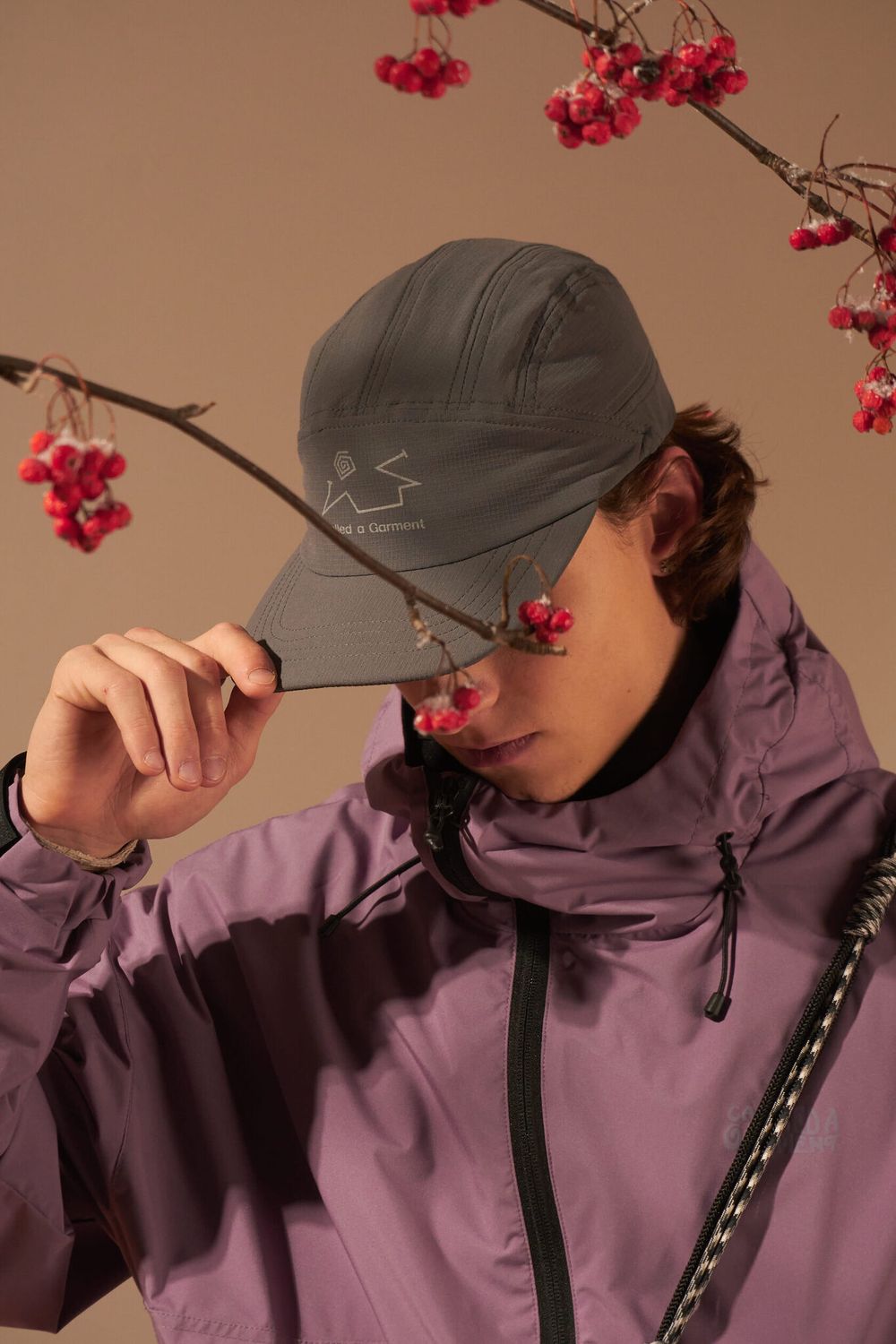 Кепка Called a Garment Hikercore Nylon серая