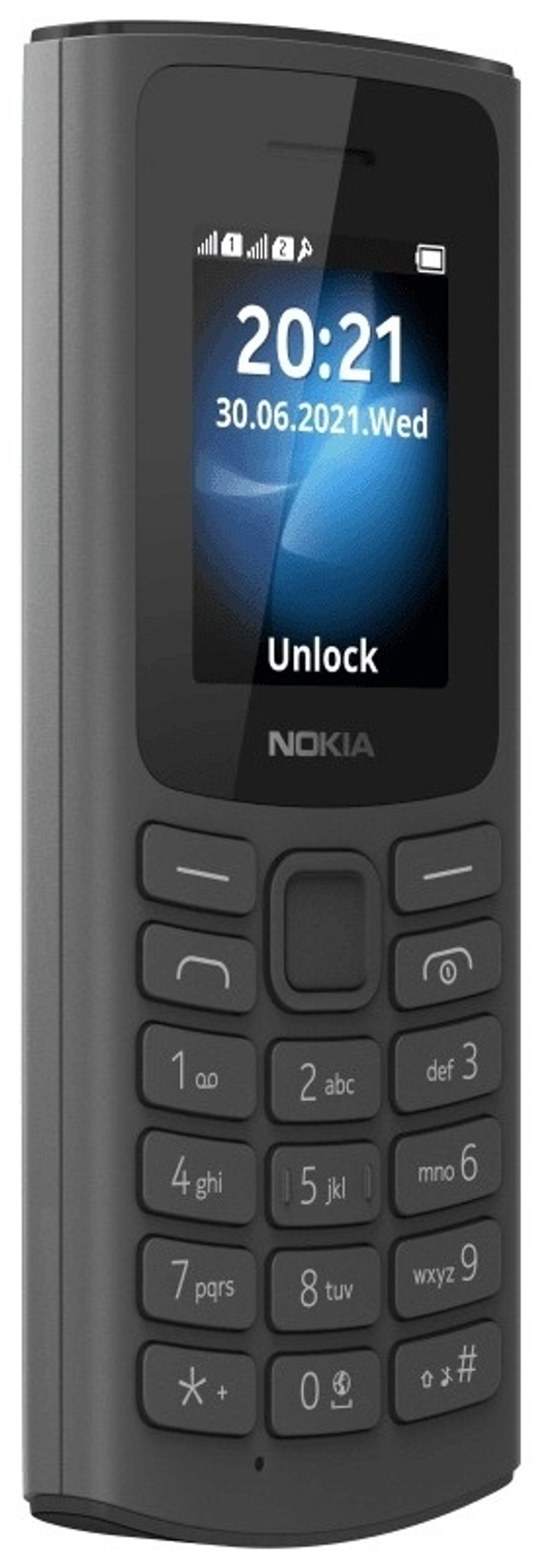 Мобильный телефон Nokia 105 DS черный