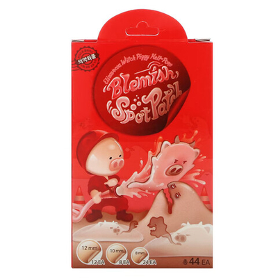 [Elizavecca] Патчи для проблемной кожи Witch Piggy Hell-Pore Blemish Spot Patch, 44 шт