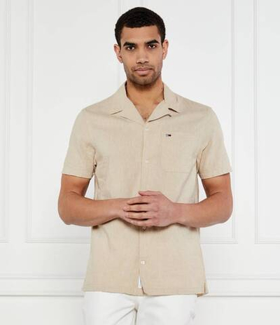 Рубашка Tommy Jeans - бежевый(DM0DM20895)