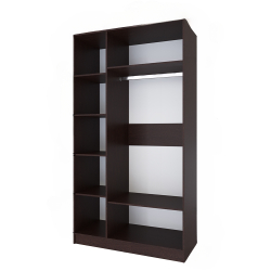 Шкаф Кано КПШ-2, Венге, Дуб крафт золотой