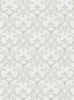 Фенси - 12 белая с перламутром