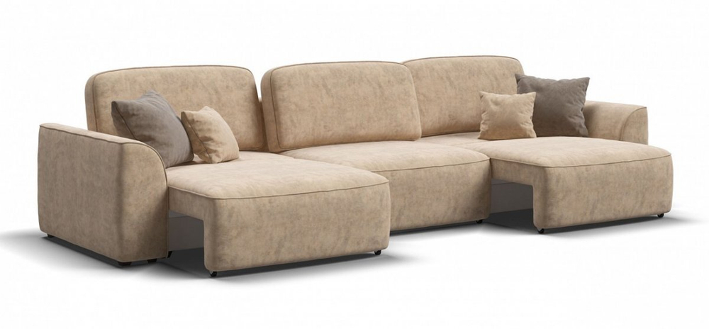 Диван KING MAX SE Велюр Royal шампань