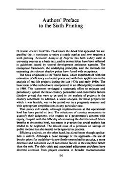 Economic Analysis of Projects | Lyn Squire; Herman G. van Der Tak