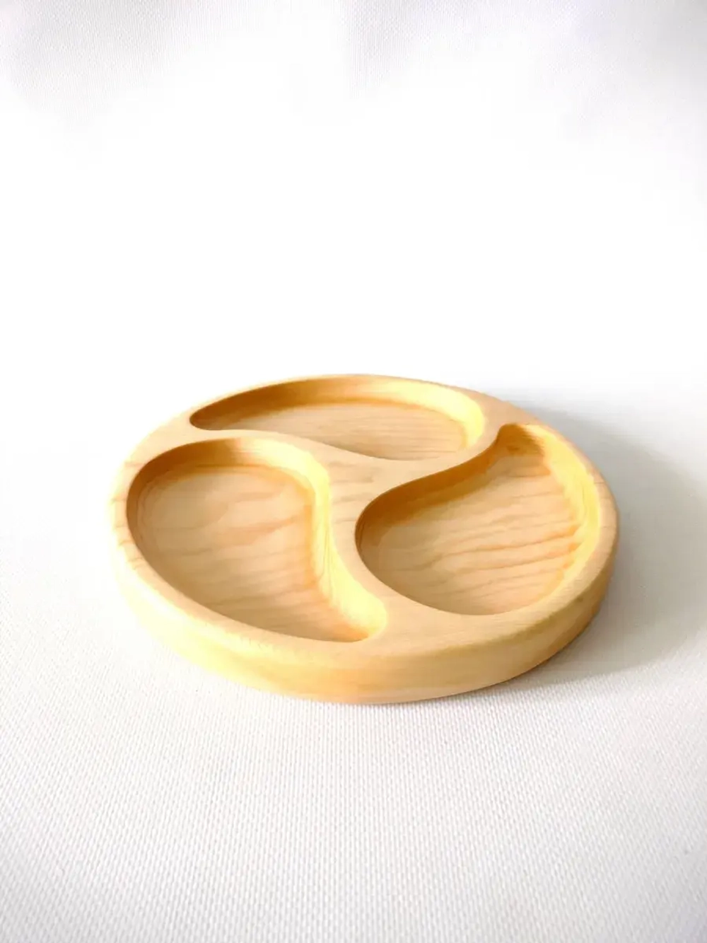 Менажница деревянная сервировочная из кедра для подачи