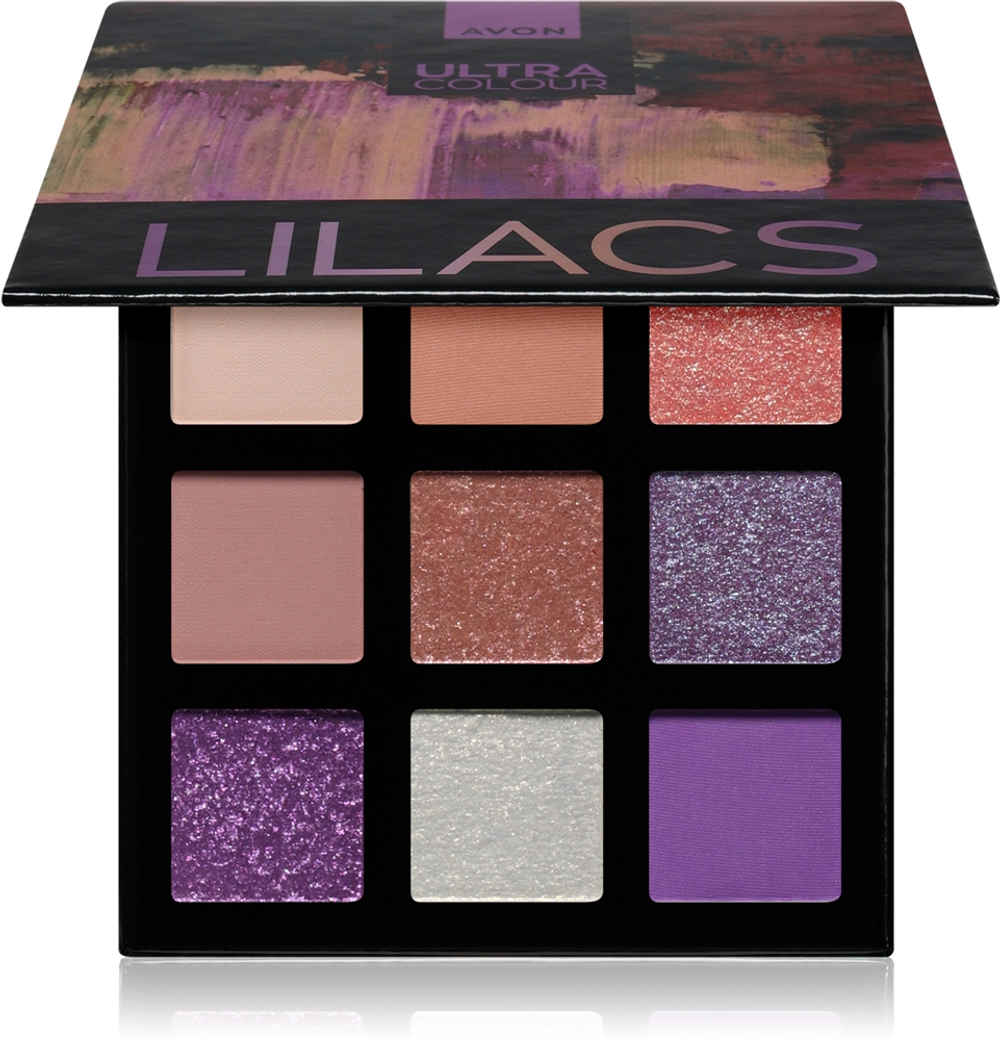 Avon Ultra Colour - Палетка теней для век: палетка теней для век оттенок Lilacs, 6 g
